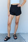 Ninexis Stay Active High Waistband Active Shorts in Black king-general-store-5710.myshopify.com