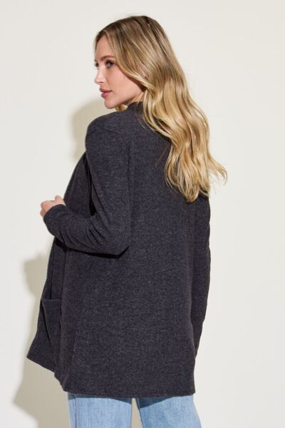 Zenana Open Front Long Sleeve Cardigan king-general-store-5710.myshopify.com