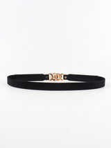 Zinc Alloy Buckle Elastic PU Belt king-general-store-5710.myshopify.com