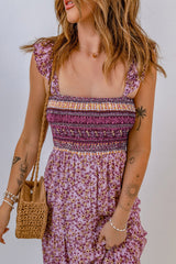 Floral Square Neck Maxi Dress king-general-store-5710.myshopify.com