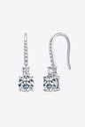 2 Carat Moissanite 925 Sterling Silver Drop Earrings king-general-store-5710.myshopify.com