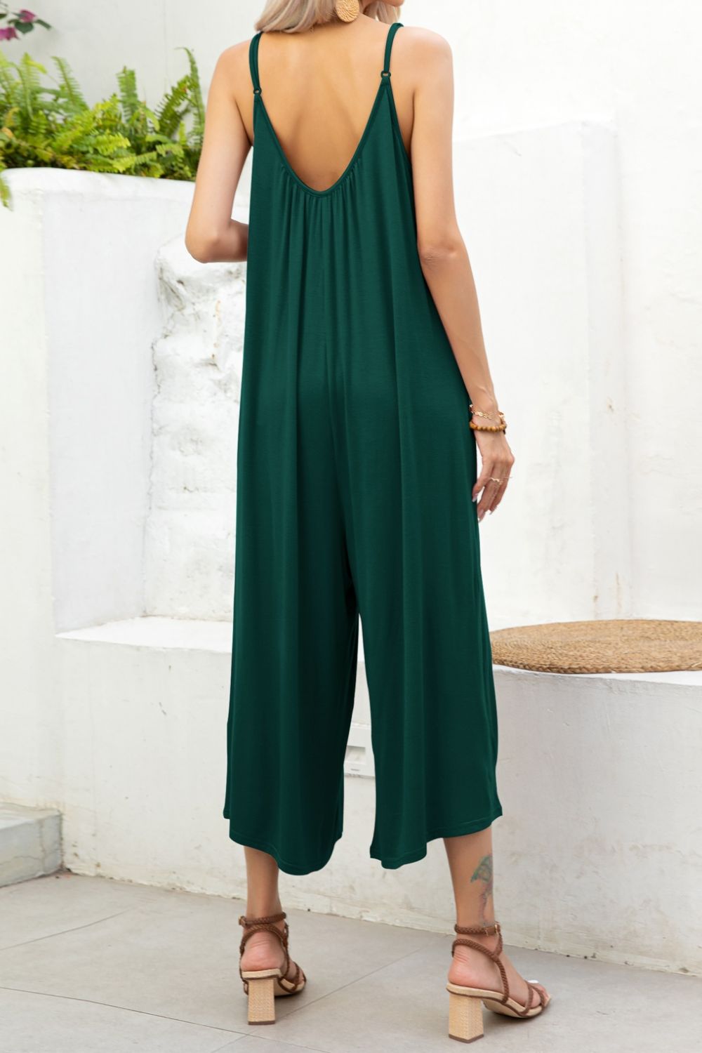 Spaghetti Strap Scoop Neck Jumpsuit king-general-store-5710.myshopify.com