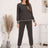 Round Neck Top and Pants Lounge Set king-general-store-5710.myshopify.com