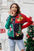 Christmas Color Block Knit Pullover king-general-store-5710.myshopify.com