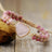 Rose Quartz Heart Beaded Bracelet king-general-store-5710.myshopify.com