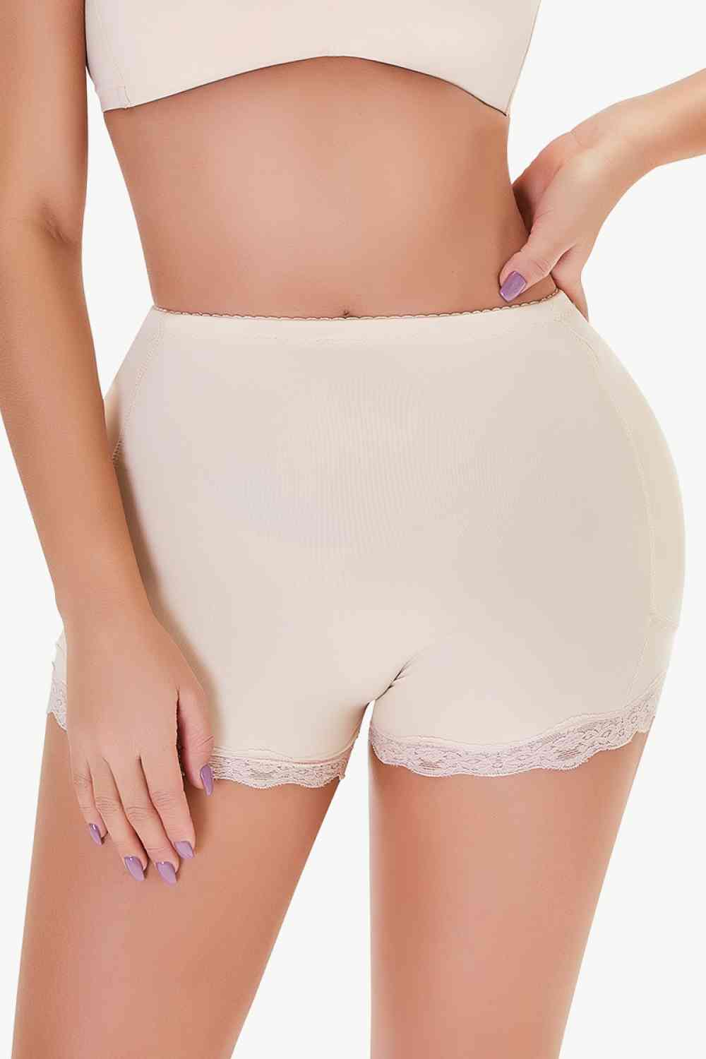 Full Size Lace Trim Shaping Shorts king-general-store-5710.myshopify.com