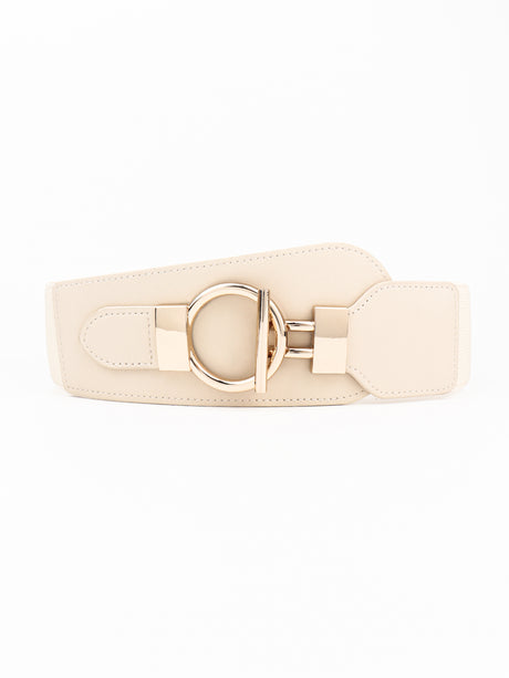 PU Elastic Wide Belt with Alloy Buckle king-general-store-5710.myshopify.com