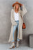 Open Front Side Slit Cardigan king-general-store-5710.myshopify.com