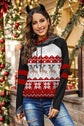 Double Take Full Size Christmas Drawstring Long Sleeve Hoodie king-general-store-5710.myshopify.com