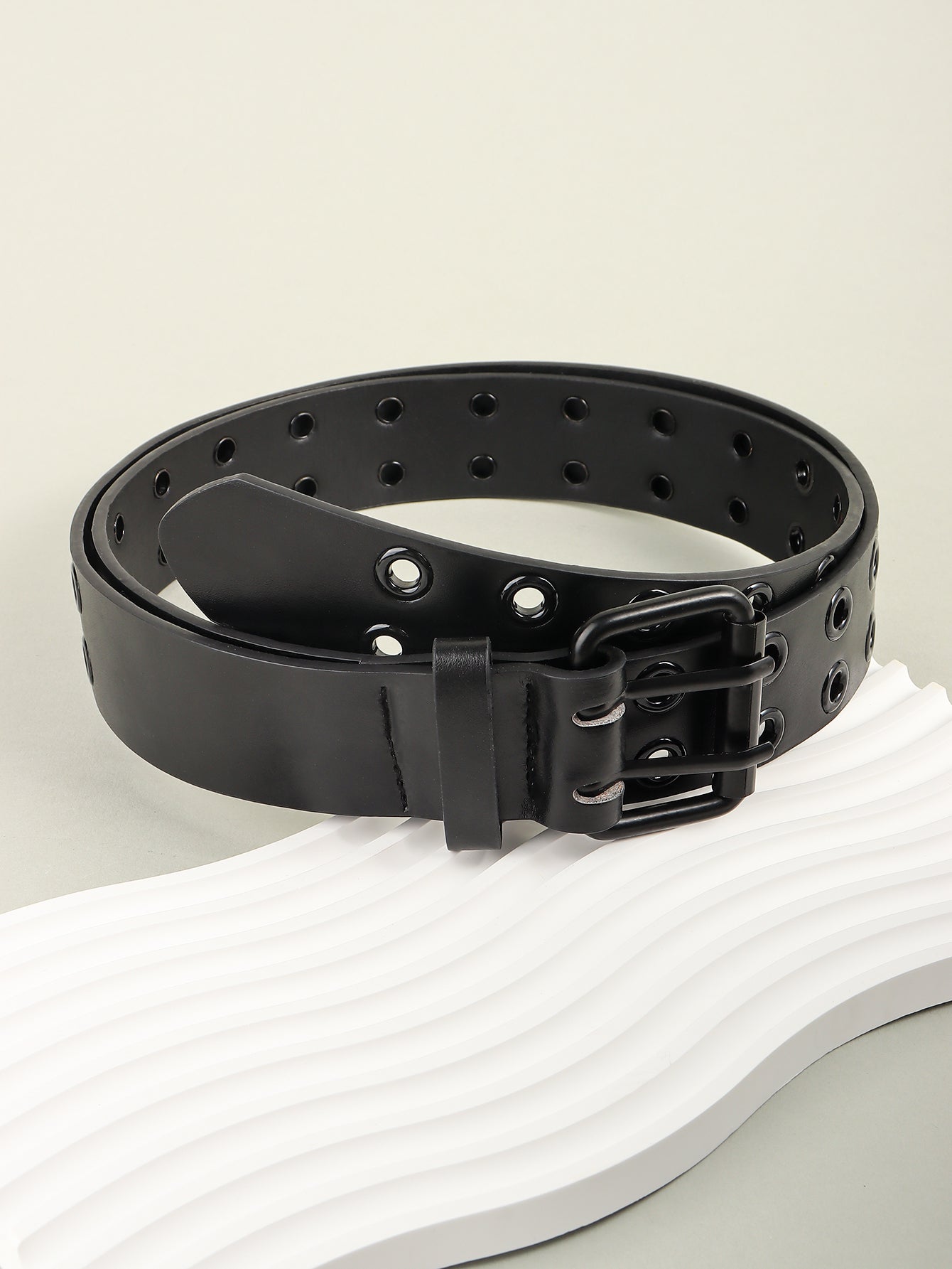 Grommet PU Leather Belt king-general-store-5710.myshopify.com