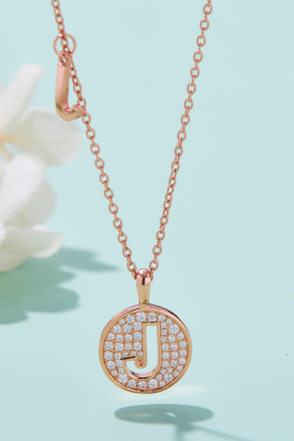 Moissanite A to J Pendant Necklace king-general-store-5710.myshopify.com