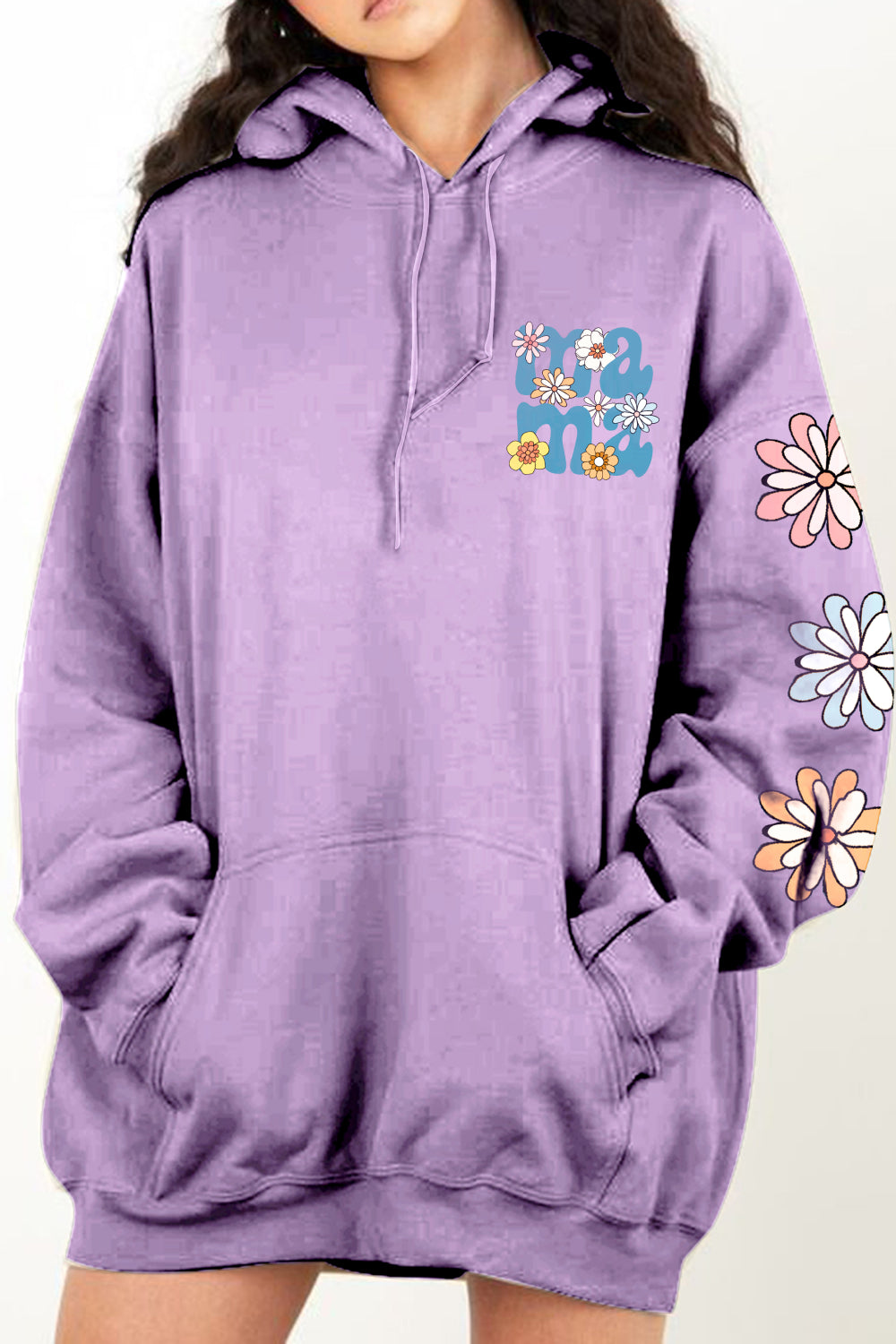 Simply Love Full Size MAMA Graphic Dropped Shoulder Hoodie king-general-store-5710.myshopify.com