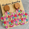 Flower Shape Acrylic Dangle Earrings king-general-store-5710.myshopify.com