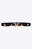 Double Buckle Elastic Belt king-general-store-5710.myshopify.com