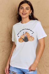 Simply Love Full Size MAY YOU STAY IN GOOD SPIRITS Graphic Cotton T-Shirt king-general-store-5710.myshopify.com