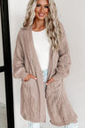 Cable-Knit Dropped Shoulder Cardigan king-general-store-5710.myshopify.com