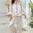 Contrast Piping Button-Up Top and Pants Pajama Set king-general-store-5710.myshopify.com