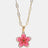 Flower Pendant Stainless Steel Necklace king-general-store-5710.myshopify.com