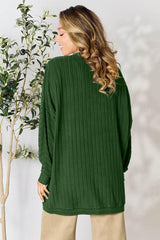 Basic Bae Full Size Ribbed Cocoon Cardigan king-general-store-5710.myshopify.com