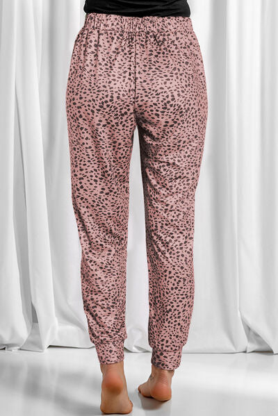 Full Size Leopard Drawstring Pocketed Pants king-general-store-5710.myshopify.com