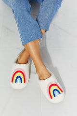 MMShoes Rainbow Plush Slipper king-general-store-5710.myshopify.com