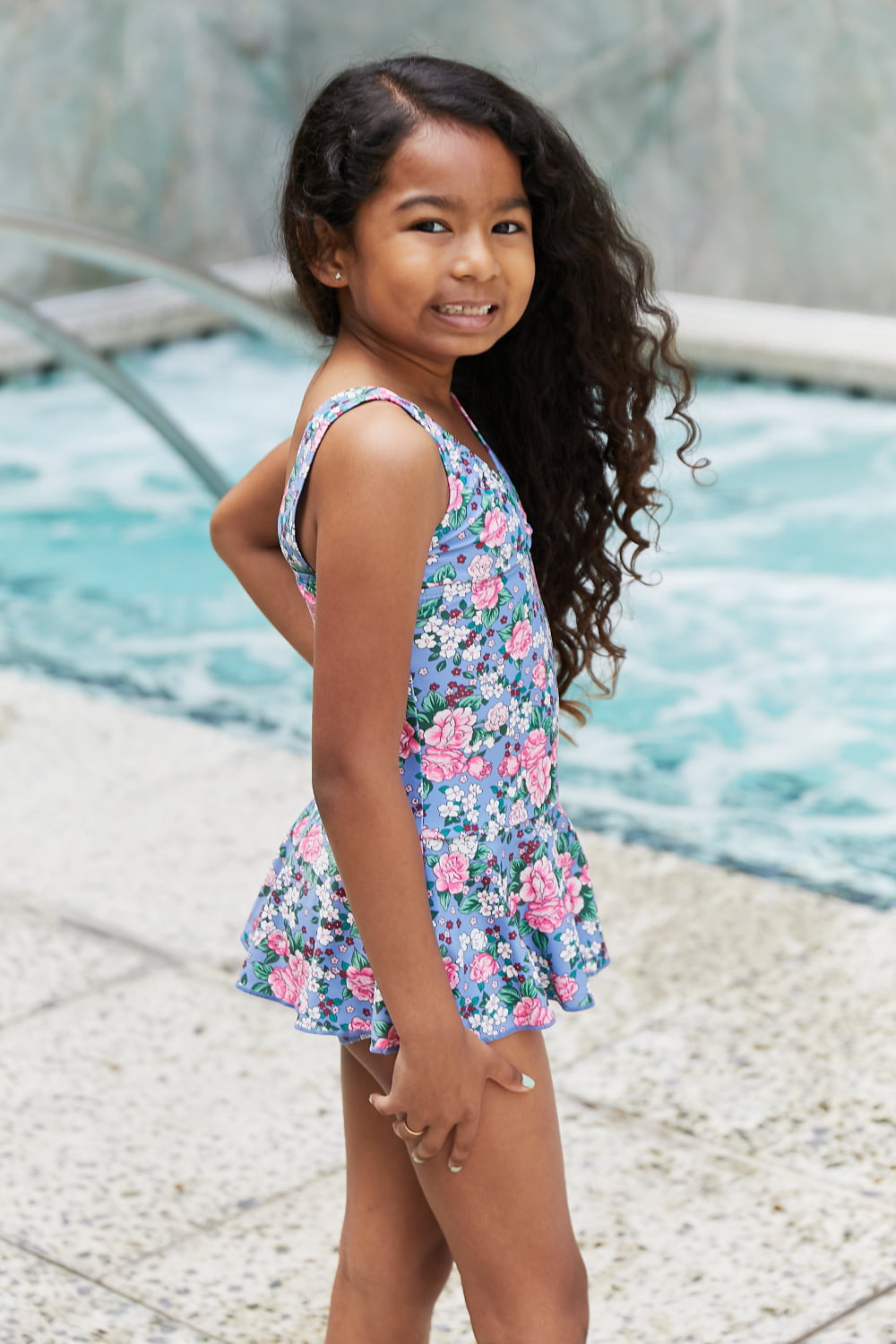 Marina West Swim Clear Waters Swim Dress in Rose Sky king-general-store-5710.myshopify.com