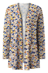 Printed Long Sleeve Cardigan king-general-store-5710.myshopify.com