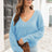 Ribbed Scoop Neck Long Sleeve Pullover Sweater king-general-store-5710.myshopify.com