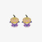 Demon Pumpkin Rhinestone Alloy Earrings king-general-store-5710.myshopify.com