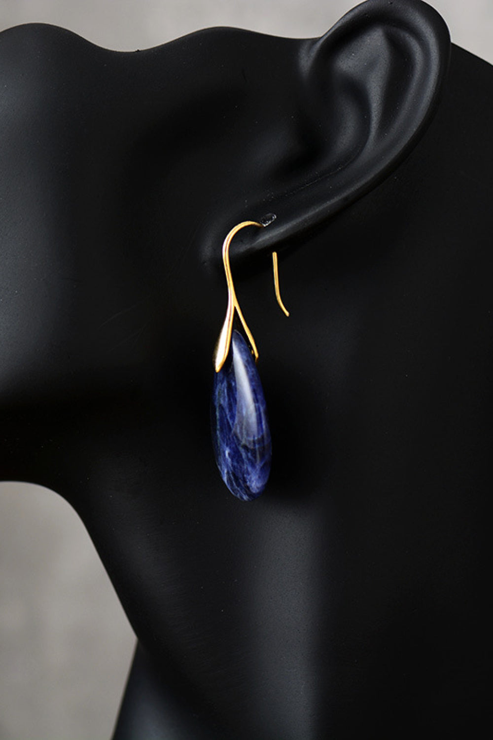 Natural Stone Teardrop Earrings king-general-store-5710.myshopify.com