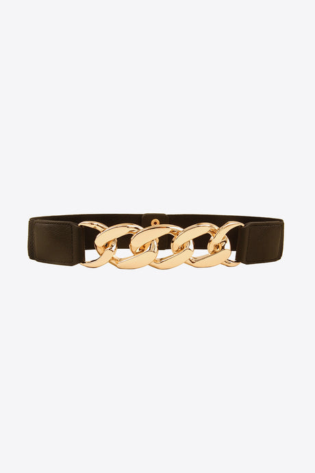 Chain Detail Elastic Belt king-general-store-5710.myshopify.com