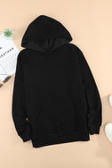 Dropped Shoulder Kangaroo Pocket Hoodie king-general-store-5710.myshopify.com