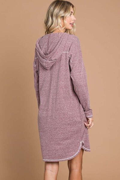 Culture Code Full Size Hooded Long Sleeve Sweater Dress king-general-store-5710.myshopify.com