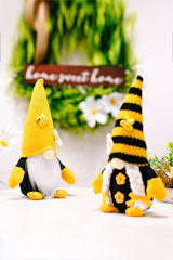 Bee and Flower Decor Faceless Gnome king-general-store-5710.myshopify.com