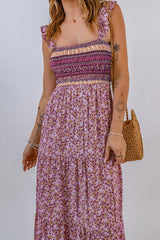 Floral Square Neck Maxi Dress king-general-store-5710.myshopify.com