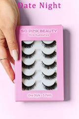 SO PINK BEAUTY Mink Eyelashes 5 Pairs king-general-store-5710.myshopify.com