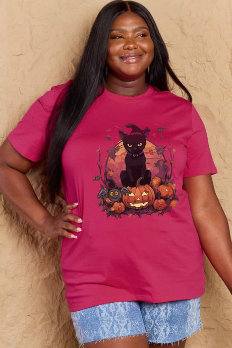 Simply Love Full Size Halloween Theme Graphic T-Shirt king-general-store-5710.myshopify.com