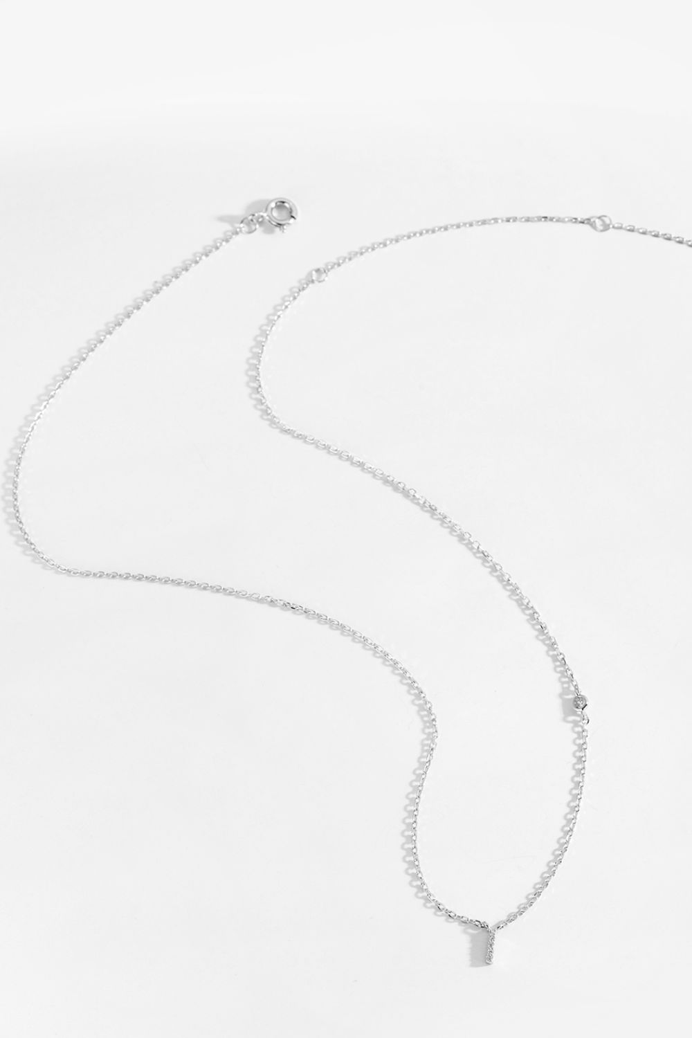 G To K Zircon 925 Sterling Silver Necklace king-general-store-5710.myshopify.com