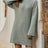 Turtleneck Dropped Shoulder Sweater Dress king-general-store-5710.myshopify.com