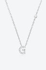 G To K Zircon 925 Sterling Silver Necklace king-general-store-5710.myshopify.com