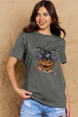 Simply Love Full Size Jack-O'-Lantern Graphic T-Shirt king-general-store-5710.myshopify.com