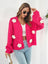 Floral Open Front Long Sleeve Cardigan king-general-store-5710.myshopify.com