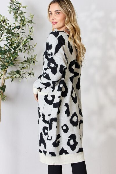 BiBi Leopard Open Front Cardigan king-general-store-5710.myshopify.com