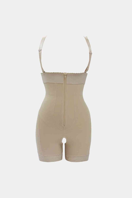 Full Size Zip Up Under-Bust Shaping Bodysuit king-general-store-5710.myshopify.com