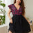 Plus Size Floral Surplice Neck Flutter Sleeve Dress king-general-store-5710.myshopify.com