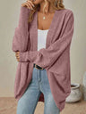 Open Front  Dropped Shoulder Cardigan king-general-store-5710.myshopify.com