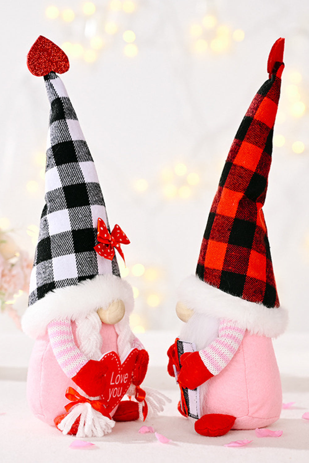 Mother's Day Plaid Pointed Hat Gnome king-general-store-5710.myshopify.com