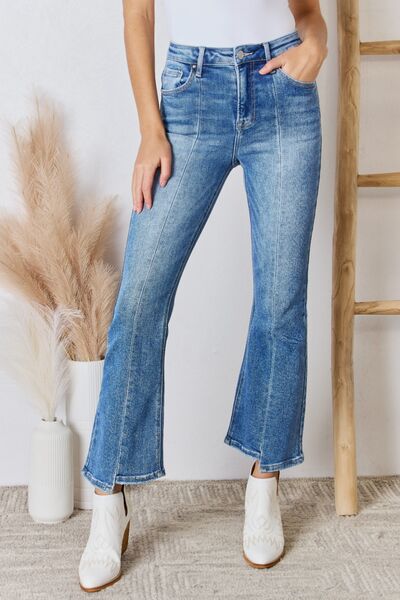 RISEN Full Size High Rise Ankle Flare Jeans king-general-store-5710.myshopify.com