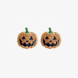 Demon Pumpkin Rhinestone Alloy Earrings king-general-store-5710.myshopify.com