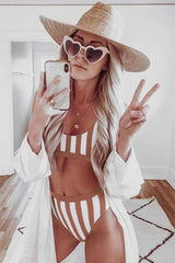 Striped Tank High Waist Bikini king-general-store-5710.myshopify.com